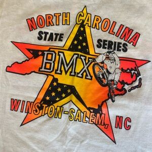 Vintage North Carolina BMX Graphic T-Shirt -